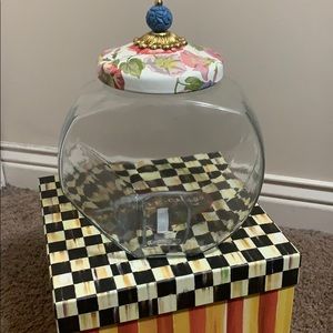 NWT MacKenzie Childs Cookie Jar